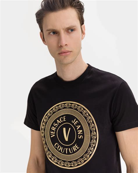 versace jeans koszulka|Versace Jeans couture black label.